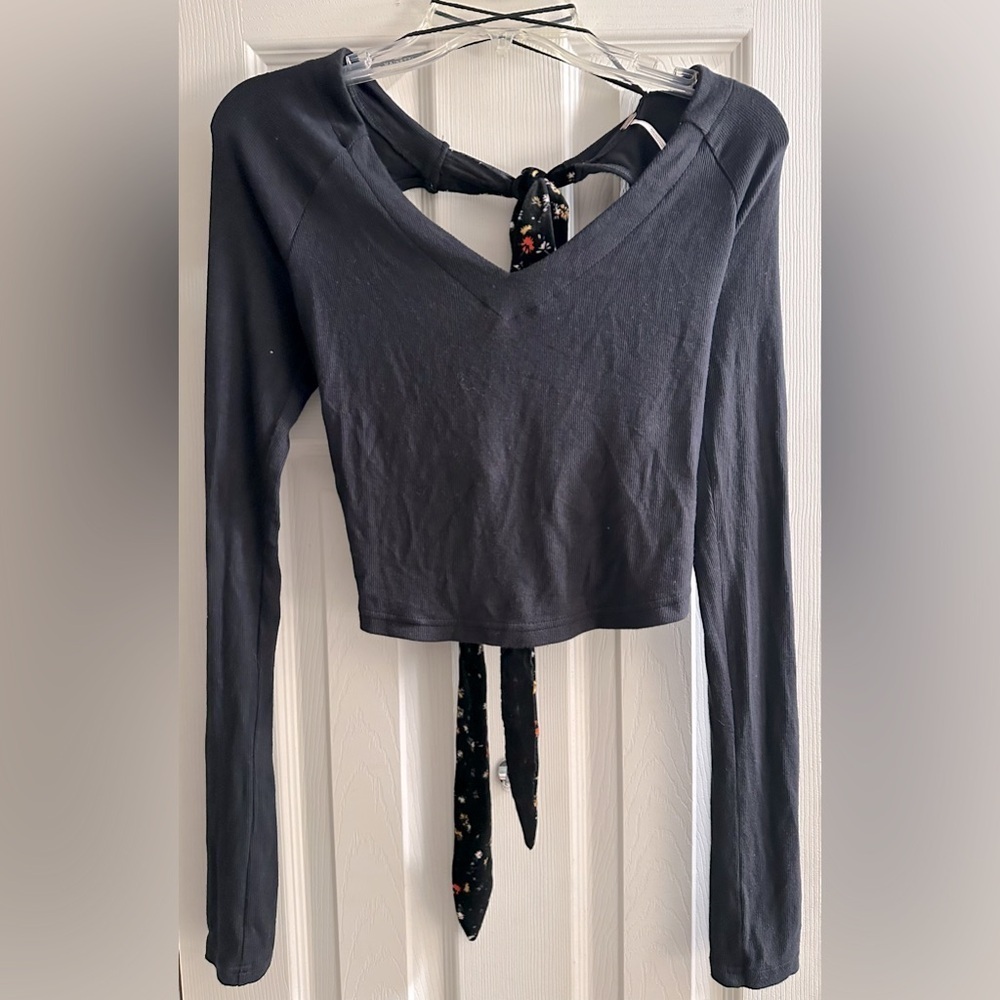 FP Long Sleeve V-Neck Top